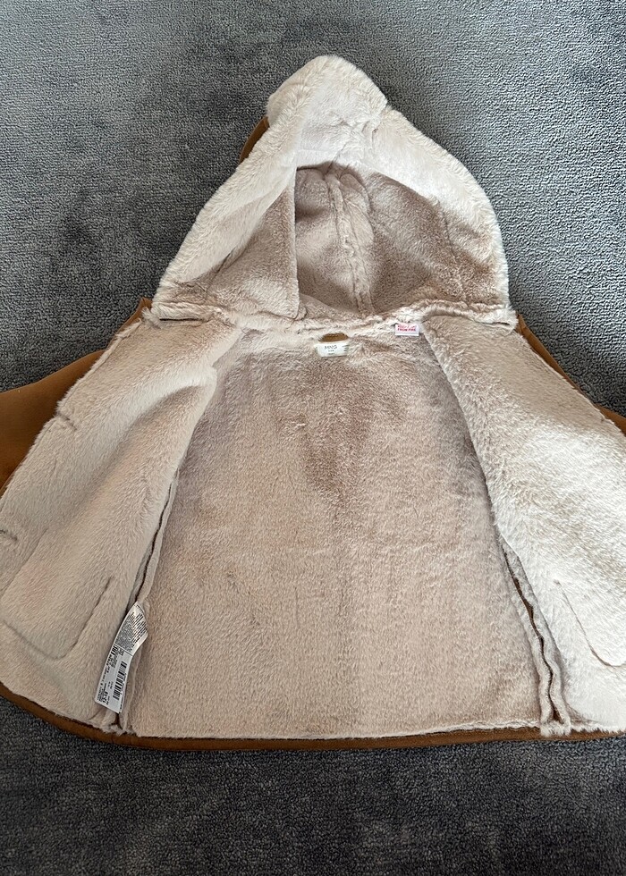 Mango unisex çocuk montu - Görsel 4