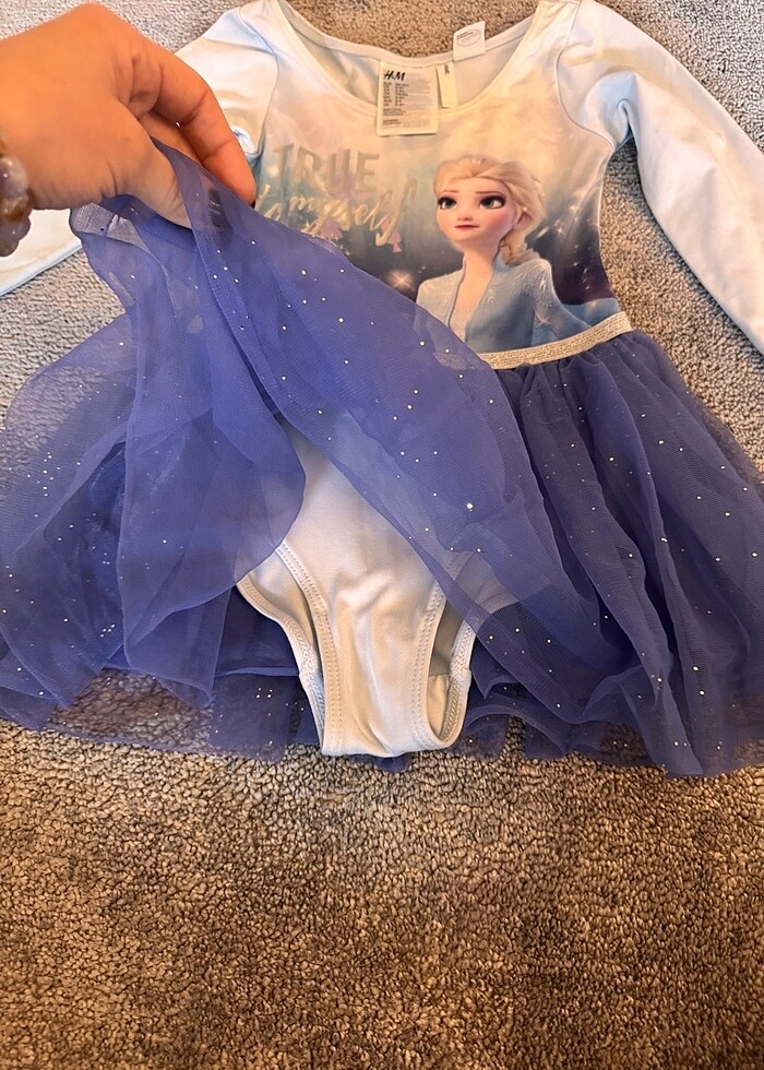 H&M Elsa kostüm - Görsel 4