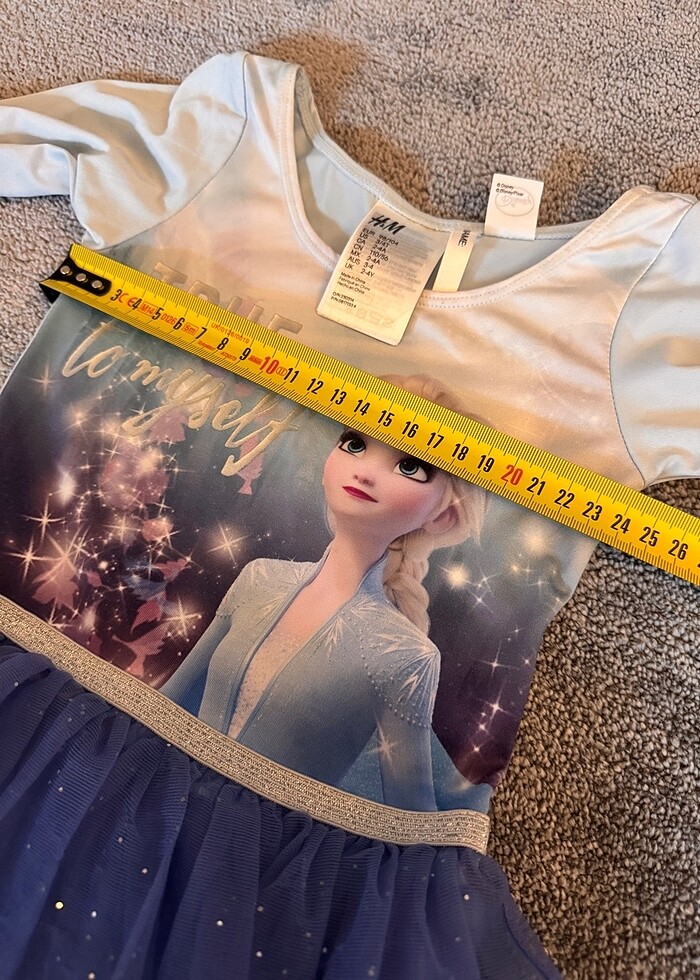 H&M Elsa kostüm - Görsel 5