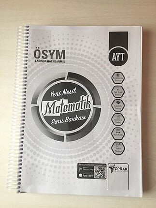 YKS AYT MATEMATİK SORU BANKASI TOPRAK YAYINLARI