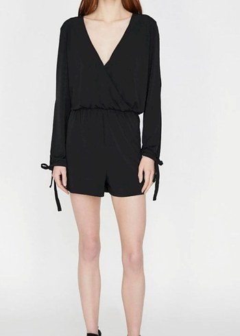 Siyah Mini Tulum - Görsel 3