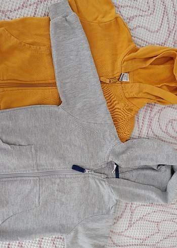 Erkek Çocuk Kapüşonlu Fermuarlı Sweatshirt hırka - Görsel 2