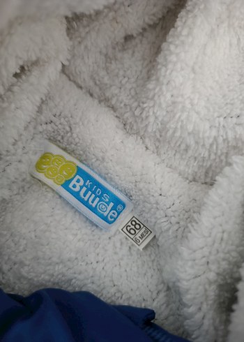 Bebek Kayak astronot Tulum mont Kapüşonlu eldivenli - Görsel 3