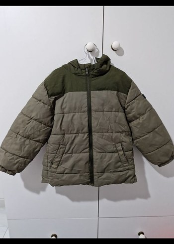 Gri Erkek Çocuk Kapitone Mont - Görsel 2