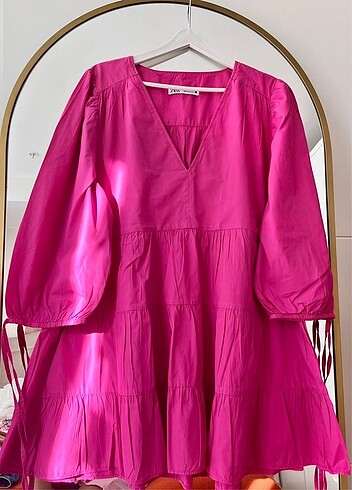 Zara Zara Poplin Elbise