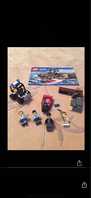 Lego city prison island