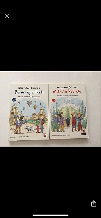İki tane kitap Koray Avcı Çakman