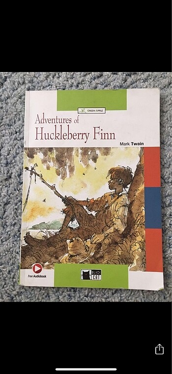 Huckleberry Finn İngilizce hikaye kitabı