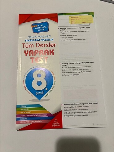 Beden 8.sınıf lgs hazırlık