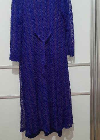 abiye
Lacivert Uzun Kadın Elbise 1 kere giyildi - Görsel 6