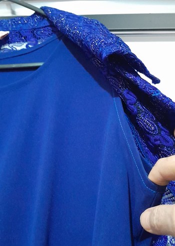 abiye
Lacivert Uzun Kadın Elbise 1 kere giyildi - Görsel 7