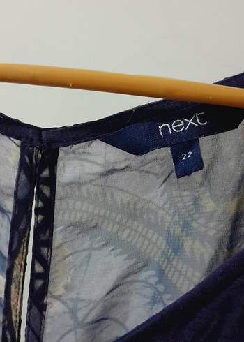 Uzun Kesim Bohem V Yaka Kadın Bluz - Görsel 3