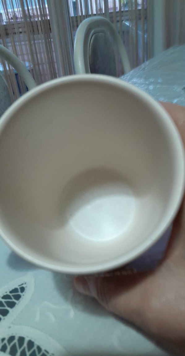 Bej Parlak Taşlı Taçlı Kupa - Görsel 2