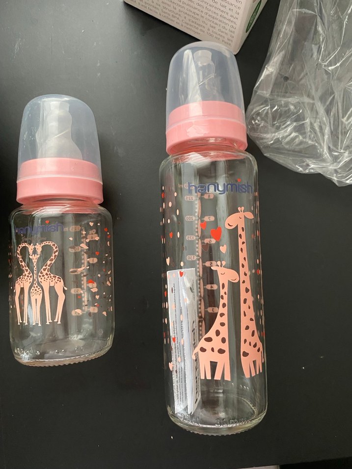 Pembe Bebek Biberon Seti - Görsel 2