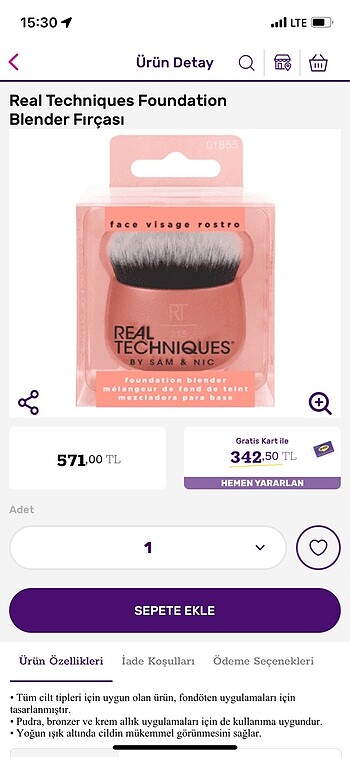 Real Technıques Fırça