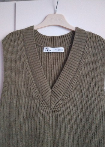 orjinal zara marka triko jile elbise S M beden - Görsel 3