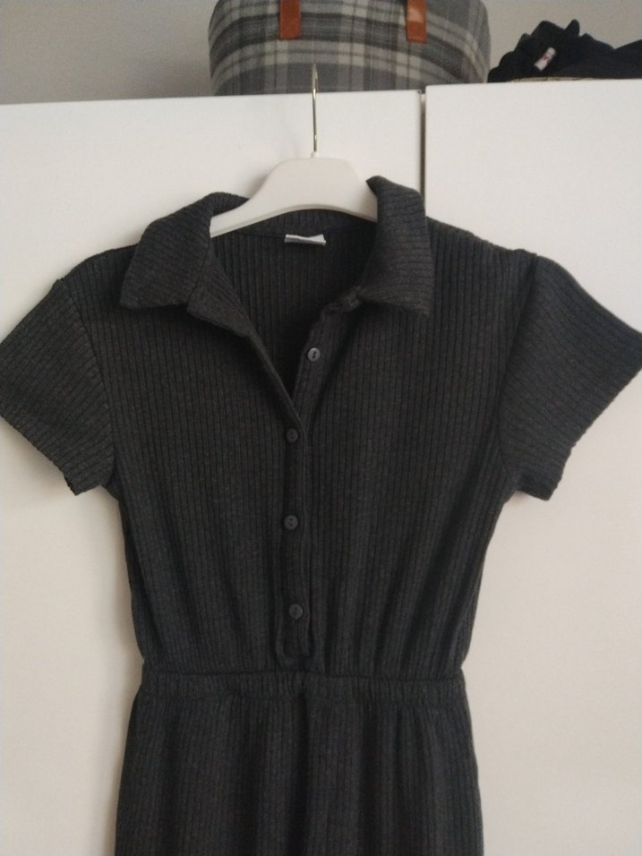 zara 13 14 yaş uzun tulum hasarsız - Görsel 3