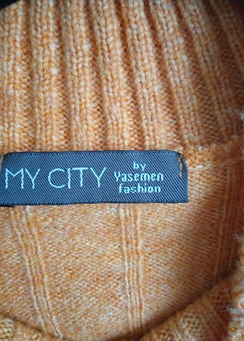 42 44 beden uzun triko elbise yeni - Görsel 9