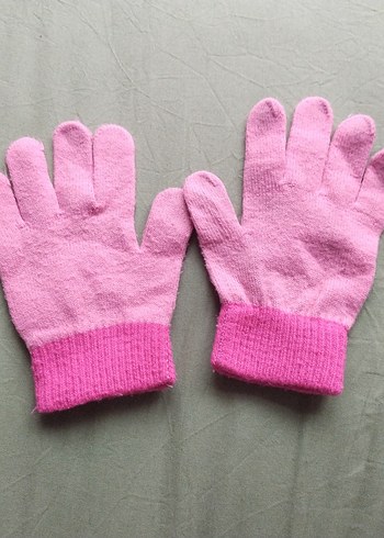 7 8 yaş koton marka kız çocuk eldiven - Görsel 5