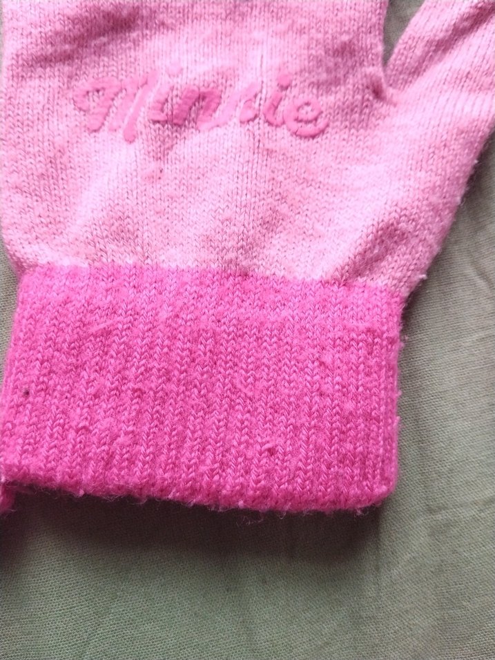 7 8 yaş koton marka kız çocuk eldiven - Görsel 3