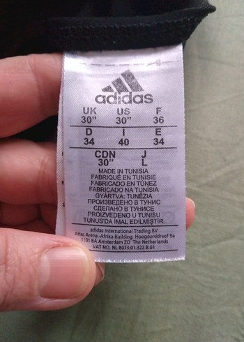 orjinal S beden adidas mayo - Görsel 8