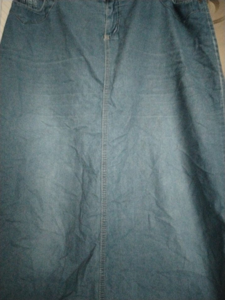 48 beden ince kot etek - Görsel 4