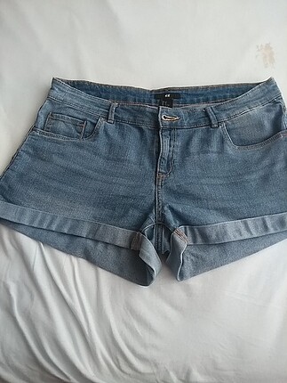 H&M marka 40 beden kot şort hasarsız