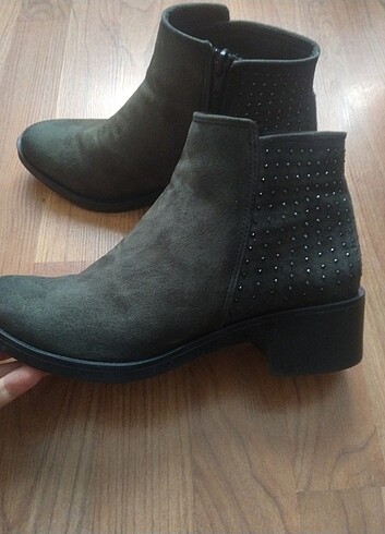 38 numara süet bot - Görsel 3