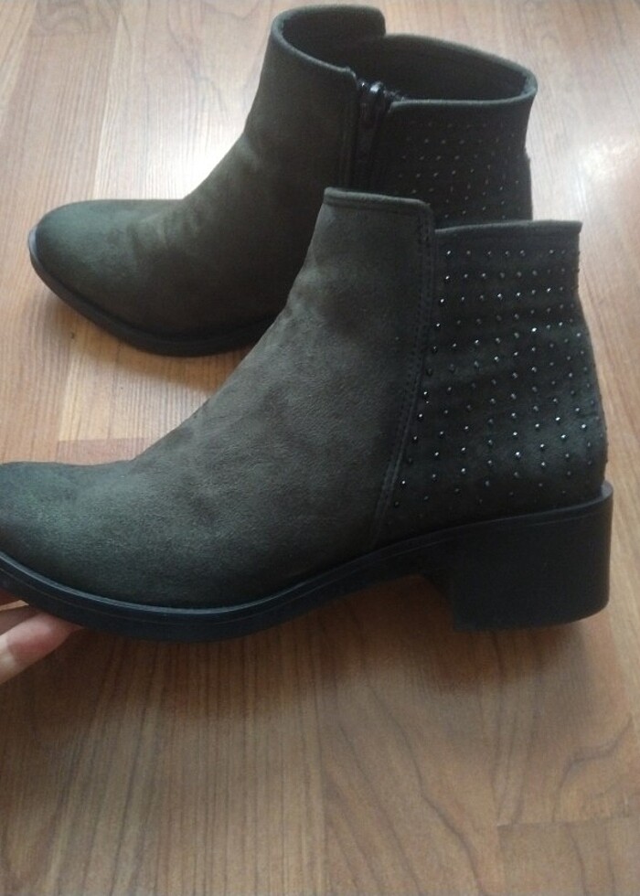 38 numara süet bot - Görsel 3