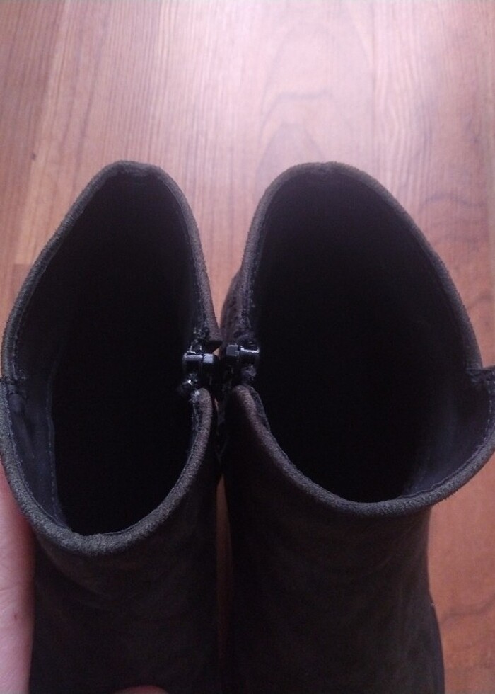 38 numara süet bot - Görsel 5