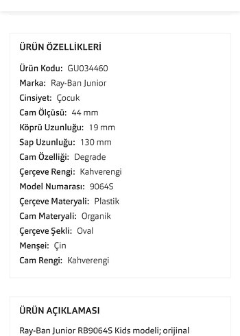 Ray-Ban Güneş Gözlüğü - Görsel 2