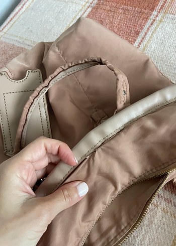 Bej  Kadın El Çantası - Görsel 5