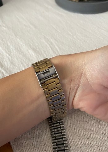 Altın Renk Vintage Kadın Kol Saati - Görsel 6