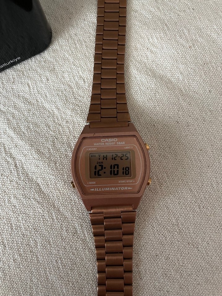 Casio Vintage Dijital Kadın Saati - Görsel 3