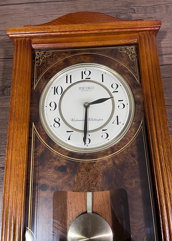 Orjinal Seiko duvar saati- Westminster - Görsel 7