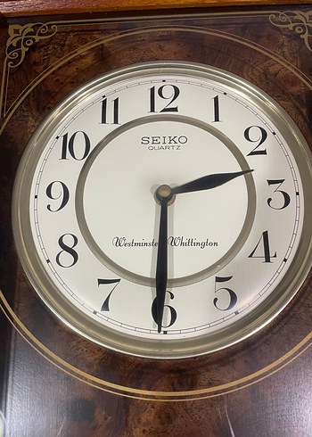 Orjinal Seiko duvar saati- Westminster - Görsel 13