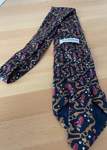Yüzde yüz ipek Made in Italy, Giorgio Redaelli marka kravat - Görsel 2