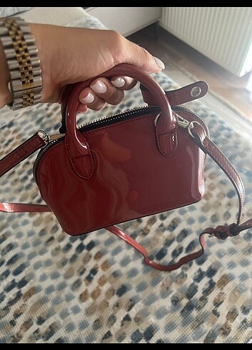 Zara mini rugan çanta 