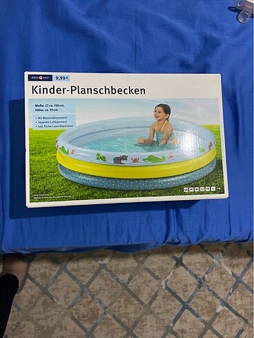 İdeenwelt 150*35 cm çocuk şişme havuzu