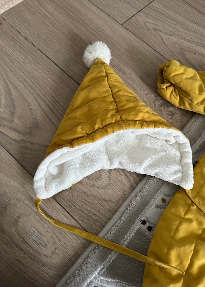 Little honey bunnies kışlık tulum - Görsel 4