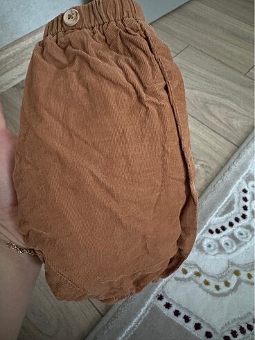 6 Ay Beden kahverengi Renk Zara salopet