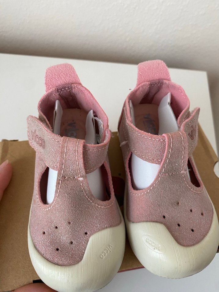 Vicco Kız Bebek İlk Adım Ayakkabısı Pembe - Görsel 3