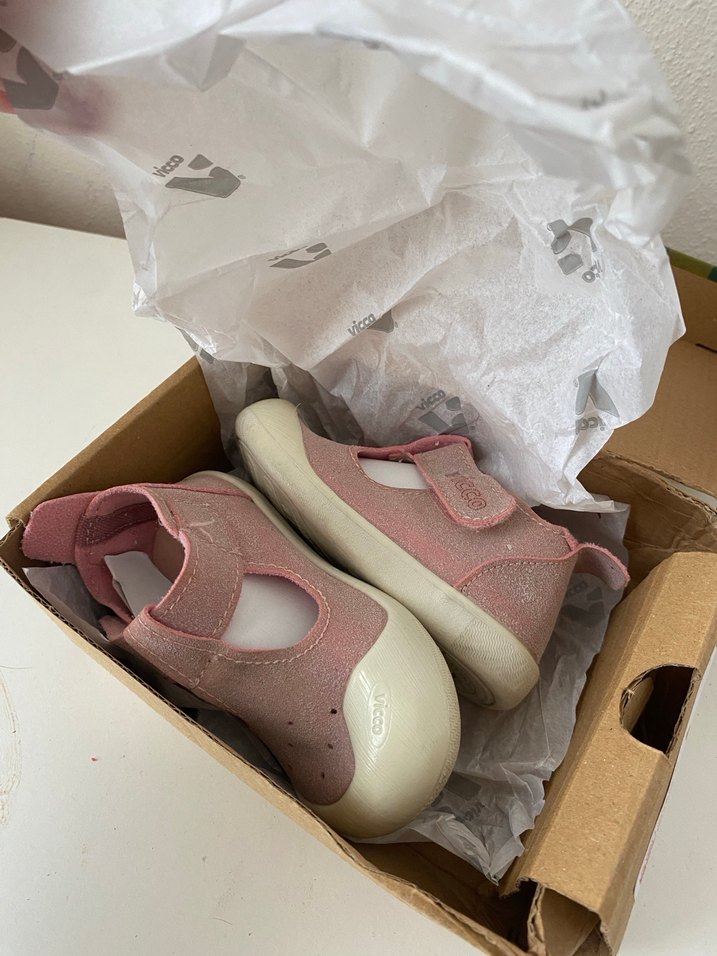 Vicco Kız Bebek İlk Adım Ayakkabısı Pembe - Görsel 4