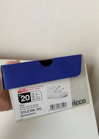 Vicco Kız Çocuk Beyaz Cırt Cırtlı Spor Ayakkabı - Görsel 9