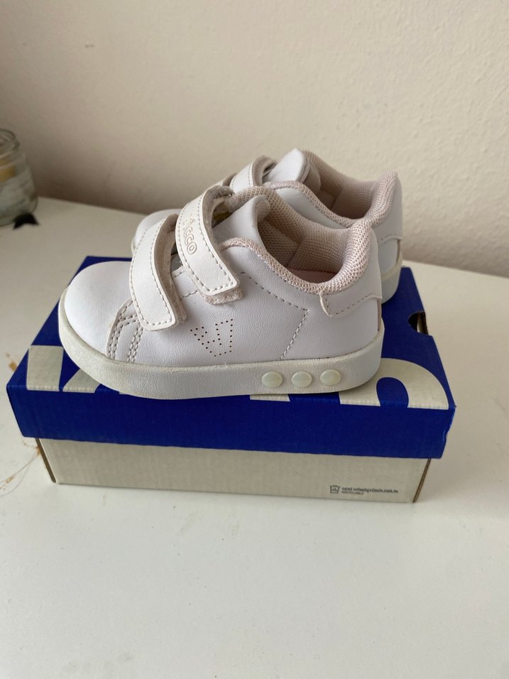 Vicco Kız Çocuk Beyaz Cırt Cırtlı Spor Ayakkabı - Görsel 5