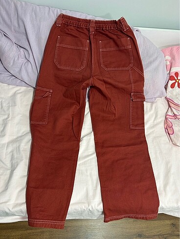m Beden bordo Renk KARGO PANTOLON