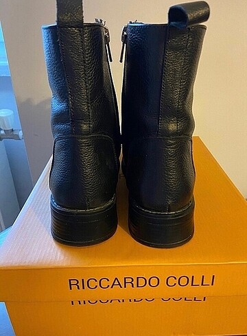 36 Beden siyah Renk Riccardo Colli Kadın Bot
