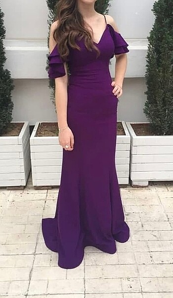 Balık abiye elbise