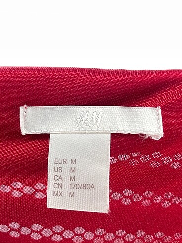 m Beden kırmızı Renk H&M Mini Etek %70 İndirimli.