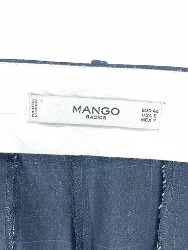40 Beden çeşitli Renk Mango Kumaş Pantolon %70 İndirimli.